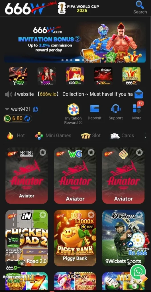 666w game