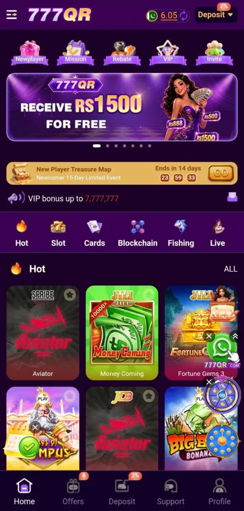 777qr game
