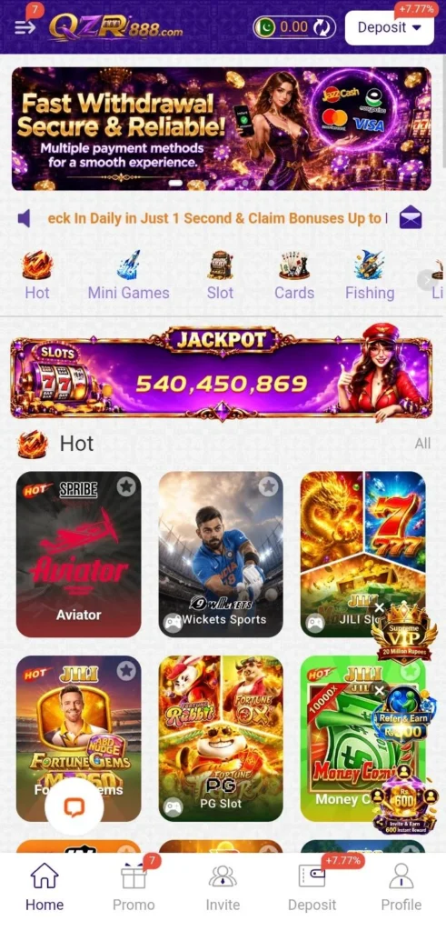 qzr888 game